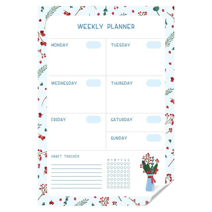 Weekly Planner Organizer Sheet