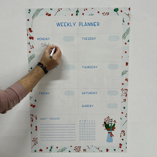 Weekly Planner Organizer Sheet